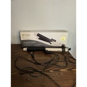 HOT TOOLS Pro Artist- CurlStraight Styler 2-in-1 (1 ¼" Curling Iron) & Flat Iron